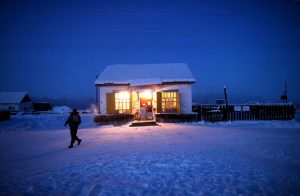 Singurul magazin din Oymyakon