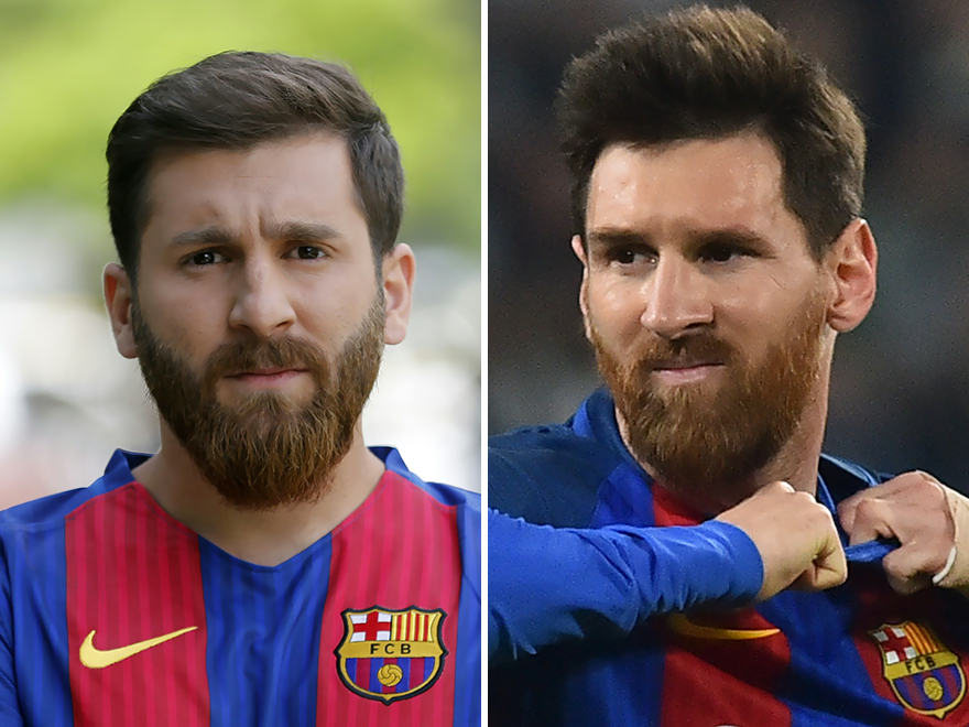 arestat pentru ca arata ca messi
